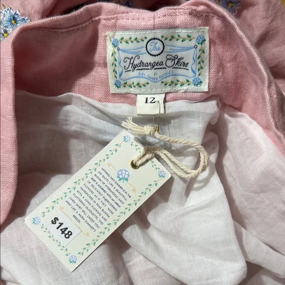 🌸 Kiel James Patrick Hydrangea Skirt – Rare – Size 12 – NWT (Flaw) 🌸 - Picture 5 of 5